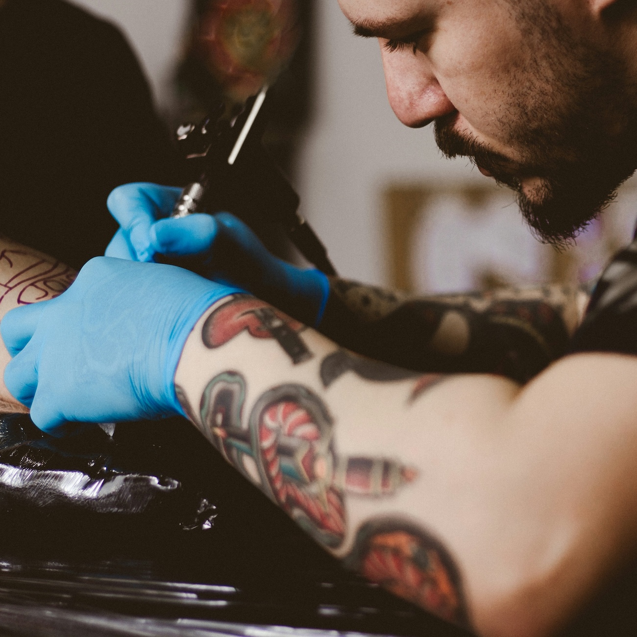 Geometric Tattoo Pattern