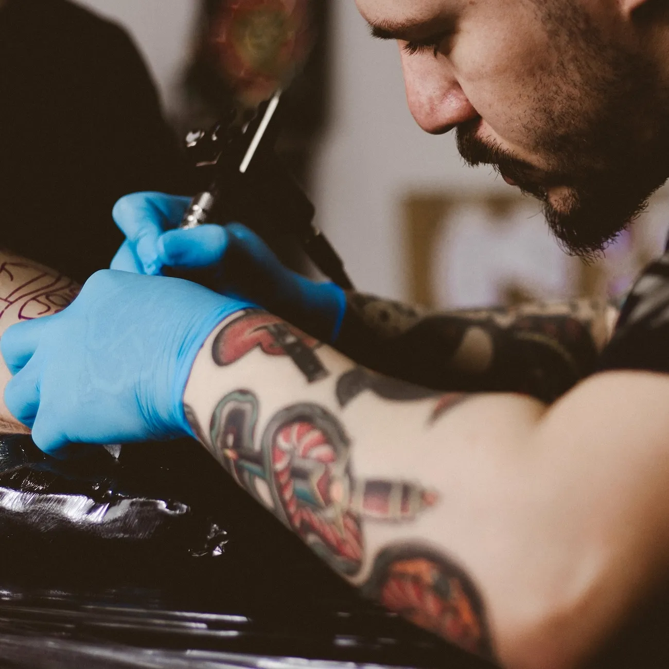 Geometric Tattoo Pattern