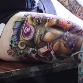 Geometric Tattoo Pattern